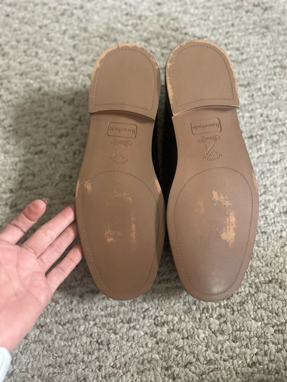 Franco Sarto Loafers Black Size 9 - Picture 8 of 9